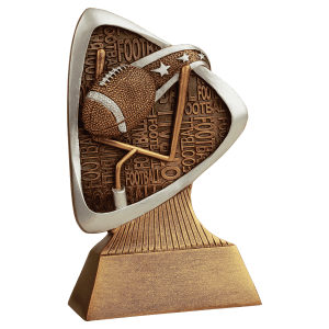 Triad Football Resin Trophy