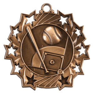 Baseball/Softball Ten Star Medal - JDS