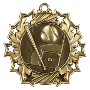 Baseball/Softball Ten Star Medal - JDS