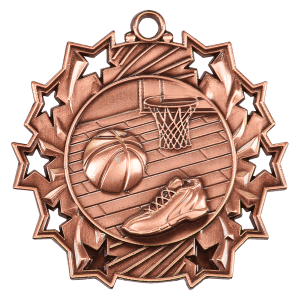 Basketball Ten Star Medal - JDS
