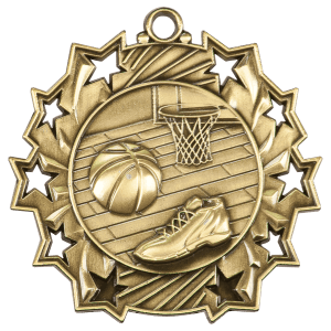 Basketball Ten Star Medal - JDS