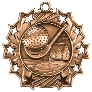 Golf Ten Star Medal - JDS