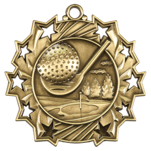 Golf Ten Star Medal - JDS