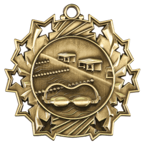 Swimming Ten Star Medal - JDS