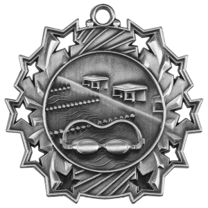 Swimming Ten Star Medal - JDS