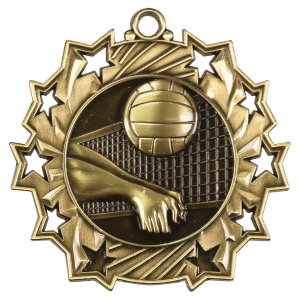 Volleyball Ten Star Medal - JDS