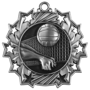 Volleyball Ten Star Medal - JDS